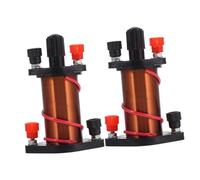 2 Pezzi Coil Induzione Elettromagnetica Rame per Esperimenti Fisici Strumento Didattico per Scuole e Laboratori Facilita Studio Elettromagnetismo