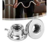 2 pezzi Collari a vite per bilanciere per barre da 25 mm/0,98 pollici per