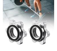 2 pezzi Collari a vite per bilanciere per barre da 25 mm/0,98 pollici per