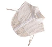 2 Pezzi Colletto Finto Rimovibile Per