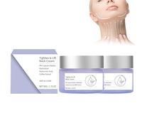2 Pezzi Collo Crema Rassodante e Liftante, Crema per Collo Anti-età per Rassodare e Rughe, Crema Collo e Decollete Effetto Lifting, Tighten & Lift Neck Cream, Idratante, Anti-invecchiamento