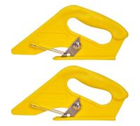 2 Pezzi Coltello Da Taglio Del Tappeto Giallo, Presa Creativa Versatile, Comoda Ergonomica, Freetta Ridotta, Taglio.
