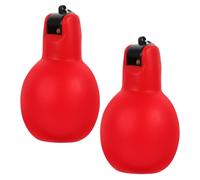 2 pezzi comodo spremere fischietto stringere il fischio di plastica fischio