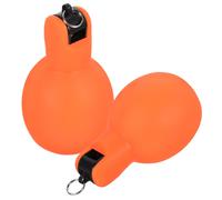 2 pezzi comodo spremere fischietto stringere il fischio di plastica fischio