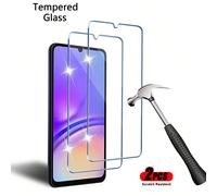 2 pezzi Compatibile con Samsung Galaxy A05/A05s/A06/A12/A13 4G/A14/A15/A16/A22 5G/A23 5G/A25/A32 4G/5G/A33 5G/A34/A35/A36/A50/A51/A52/A53 5G/A54/A55 5G Pellicola in vetro temperato HD trasparente | Re