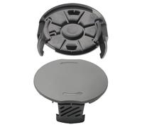 2 pezzi compatibili con Bosch F016F05320 tosaerba, opertura per bobina per tagliabordi,(grigio), coperture di ricambio per bobine