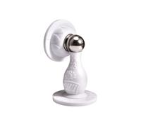 2 pezzi compatibili con fermaporta magnetici in acciaio inossidabile, prevenzione dei danni, nessuna perforazione richiesta, fermo anticollisione autoadesivo(White)