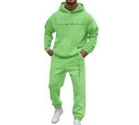 2 Pezzi Completo Sportivo da Uomo con Cappuccio Y2K LOS ANGELES Firmate Felpa e Pantaloni Tuta Stile Streetwear Maniche Lunghe In Plie Inverno Jogging Sportiva Set