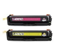 2 pezzi con chip 414A 415A Cartuccia toner for Color L-serJet Pro M454dn M454dw MFP M479dw M479fdn M479fdw M454nw W2020A W2030A(EU 415A-M Y)