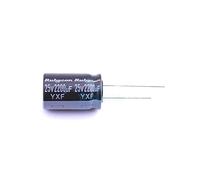 2 pezzi Condensatore elettrolitico in alluminio Dip 2200uf±20% 25V Cavo radiale, 16x25mm 25YXF2200MFFC16X25 Elementi di accumulo di energia