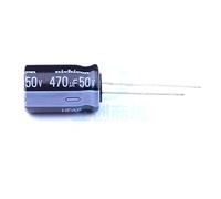 2 pezzi Condensatore elettrolitico in alluminio Dip 470uF±20% 50V Cavo radiale, 12,5x20mm UHE1H471MHD6 AMNzOgOdL