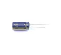 2 pezzi Condensatore elettrolitico in alluminio Dip 470uF±20% 50V Cavo radiale, 12,5x25mm EEUFC1H471 Elementi di accumulo di energia