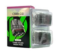 2 pezzi/confezione Cartuccia V-aporesso Luxe X 5ml (0.4Ω) COREX 2.0 MTL DTL Per Luxe X2 Kit KUXE XR MAX Sigaretta Elettronica Originale - No Nicotine