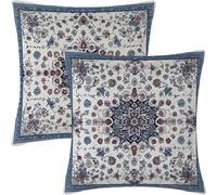 2 Pezzi Confezione Federa in velluto 55x55cm,Retro Morbide Copricuscini Divano con Cerniera Nascosta, Boemia Federe Cuscino, Letto Comodo Robusto, per Soggiorno, Letto, Giardino, Camera. HX-5296