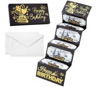 2 Pezzi Confezione Regalo Per Denaro, Regalo Per Compleanno, Matrimonio, Cresima, Festa Della Gioventù, Natale, Regali Divertenti Per Donne E Uomini