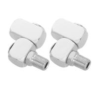 2 pezzi Connettore girevole per aria compressa Raccordi per tubi flessibili a