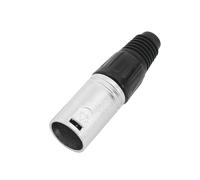 2 pezzi - Connettore XLR 5 Poli NEUTRIK NC5MX per Cavi - Robusto e Leggero