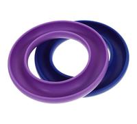 2 Pezzi Contenitore in Silicone per Bobine da Cucire, Porta-spolette | Bobine Domestiche da Ricamo, Protezione Dalla Polvere, Facile da Trasportare e Ordinare, Blu o Porpora