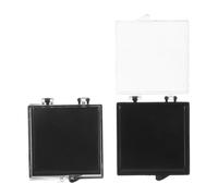 2 Pezzi Contenitore per Chip in Silicone 5018, Custodia Plastica Nera | Interno Antiscivolo Autoaderente, Superficie Liscia senza Bave, per Campioni Ic e Microchip