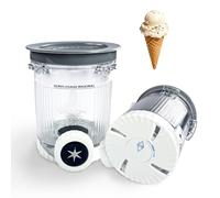 2 Pezzi Contenitore per Ninja Creami Swirl NC700 NC701EU, 480 ML Vasetti per Ninja Creami Swirl Senza BPA Lavabile in Lavastoviglie