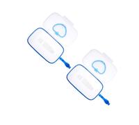 2 Pezzi Contenitore Portatile per Salviette a Cuore Clip Cintura | PP e Silicone, Chiusura Ermetica e Formato Sottile, per Accesso Rapido Sul Tavolo e Sedia