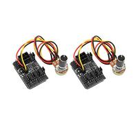 2 Pezzi Controller Ventola per PC, Adattatore Ventola 3 Pin 4 Pin Hub Ventola PWM Controller Ventola per Custodia per PC, Hub Ventola di Raffreddamento Custodia per PC PWM Splitt a 8 Vie + Regolatore