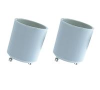 2 Pezzi Convertitore Adattatore Portalampada Per Lampada Led Attacco Da GU24 A E27
