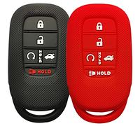 2 pezzi Coolbestda Key Glove Fob Shell Protector Accessorio Custodia Cover Holder per Honda Civic Accord KR5TP-4 72147-T20-A11