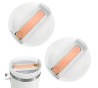2 Pezzi Coperchi di Ricambio Compatibile con Stanley Nessuna Perdita Coperchi per Bicchieri Accessori Compatibile con Stanley Riutilizzabili Resistenti Agli Spruzzi