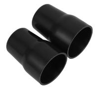 2 Pezzi Coperchio Decorativo Valvola Doccia, PVC Nero Elegante | Rinnova L’aspetto, Copertura Discreta per Pareti e Tubi, Finitura Liscia, per Cucina e Sostituzione