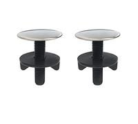 2 Pezzi Coperchio di Buca per Lavandino da Cucina in Acciaio Inossidabile, Copertura del Foro del Rubinetto, Piastra di Copertura per Rubinetto da Cucina, Tappo Metallico di Blocco