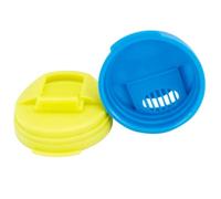 2 Pezzi Coperchio Protettivo per Lattine Blu in Pe, Set | Colore Casuale, per Arrampicata e Trekking, Facile da Installare e Usare Impedisce L’ingresso di Corpi Estranei