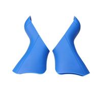2 Pezzi Copertura Leva Freno Bici Copri Leva Cambio Silicone Protettivo Ergonomico Antishock per Bicicletta Uso su Strada attività all’Aperto Ciclisti, Blu