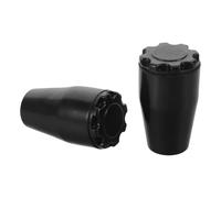 2 Pezzi Copertura per Maniglia Porta Stufa, Filettatura 10mm, Nera | Plastica, Design Moderno e Compatto, Presa Sicura per Rimozione, Uso in Cucina e Braciere