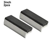 2 Pezzi Copertura Protettiva Lega Alluminio + Gomma per Tenere Legno/Metallo Alt