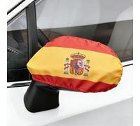 2 pezzi coperture per specchietti laterali con bandiera patriottica, accessori esterni per auto e SUV, cover a specchio ispirate alla bandiera, resistenti ai graffi