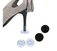 2 pezzi Coperture per tacchi alti - Proteggono efficacemente i tacchi delle scarpe con tacco alto, aumentano l'equilibrio delle scarpe con tacco alto, migliorano il comfort durante l'utilizzo di scarp