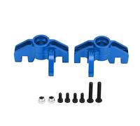 2 pezzi Coppa dello sterzo RC Coppa dello sterzo professionale in lega di alluminio per LOSI Hammer Rey U4 Rock Racer 1/10 RC Parti di aggiornamento per auto Accessori di ricambio (Blu scuro)