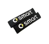 2 Pezzi Copri Cintura di Sicurezza Auto, per Smart 453 451 450 Fortwo Forfour Auto Imbottiture Cinture di Sicurezza Confortevole Copri Cintura di Sicurezza Auto