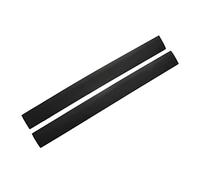 2 Pezzi Copri Fessure per Piano Cottura in Silicone Nero | Resistente al Calore, Ritaglio Dedicato, per Bordi di Armadi e Piani Cucina, Casa e Ufficio
