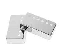 2 Pezzi Copri Pickup Per Chitarra Elettrica (Argento) Copri Pickup Humbucker Pickup Per Chitarra Elettrica parti di chitarra