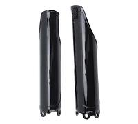 2 Pezzi Copri Tubo Forcella Anteriore Nero Lucido 1 Paio Moto Forcella Anteriore Protezione Parafango Protezione Ammortizzatore Protezione Slider Protezioni per CRF250R CRF250X