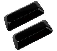 2 Pezzi Copriforo Nero C00290731 per Coperchio Piano Cottura Compatibile con Hotpoint Ariston Indesit PC640 PC750-43x19x7 mm