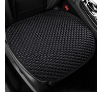 2 Pezzi Coprisedile Auto Anteriore Cuscino Guidatore Copri Protezione Sedili per Auto Cuscini Universali per Sedili Anteriori Protettore Traspirante Antiscivolo (Nero, 2 Coprisedili Anteriori)