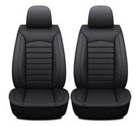 2 Pezzi Coprisedili Anteriori Pelle per Fiat Fullback 2016+ | PU Pelle Copertura Sedile Anteriore Coprisedili Auto Protezione Sedile Interno Accessori