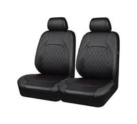 2 Pezzi Coprisedili Auto Anteriore per Ford Focus St Mk4 Focus Mk2 S Focus Mk2 Mk3 Mk4 Focus Mk2, Coprisedili Anteriori in Pelle Impermeabile Set Traspirante Antiscivolo Accessori,A/Black