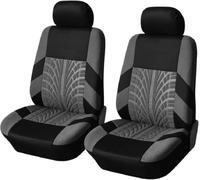2 Pezzi Coprisedili Auto per Jaguar F-Pace E-Pace I-Pace | Respirante Anti-macchia Rimovibile e Lavabile, Universale Anteriori Auto Sedere Protezion Sedili Interno Accessori