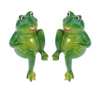 2 pezzi Creative Little Beauty Ornament Garden Courtyard Resin Decoration Gift