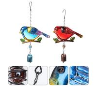 2 pezzi Creativi Creative Wind Chimes Decorazione di pendenti portatili a forma