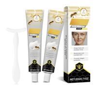 2 Pezzi Crema Antirughe con Principio Attivo Veleno d'Api, Crema Idratante per Viso e Collo, Uomini e Donne, Adatta a Tutti i Tipi di Pelle